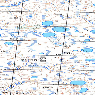Avenza Systems Inc. Soviet Genshtab map - r44-011/012 - Russia digital map