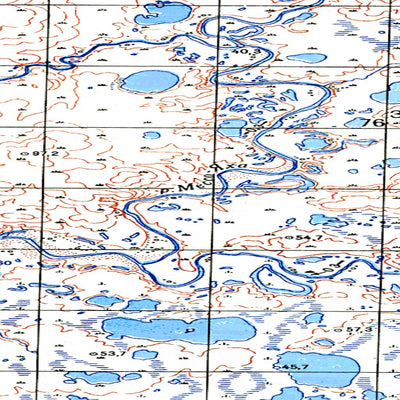 Avenza Systems Inc. Soviet Genshtab map - r44-103/104 - Russia digital map