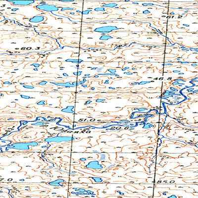 Avenza Systems Inc. Soviet Genshtab map - r44-105/106 - Russia digital map