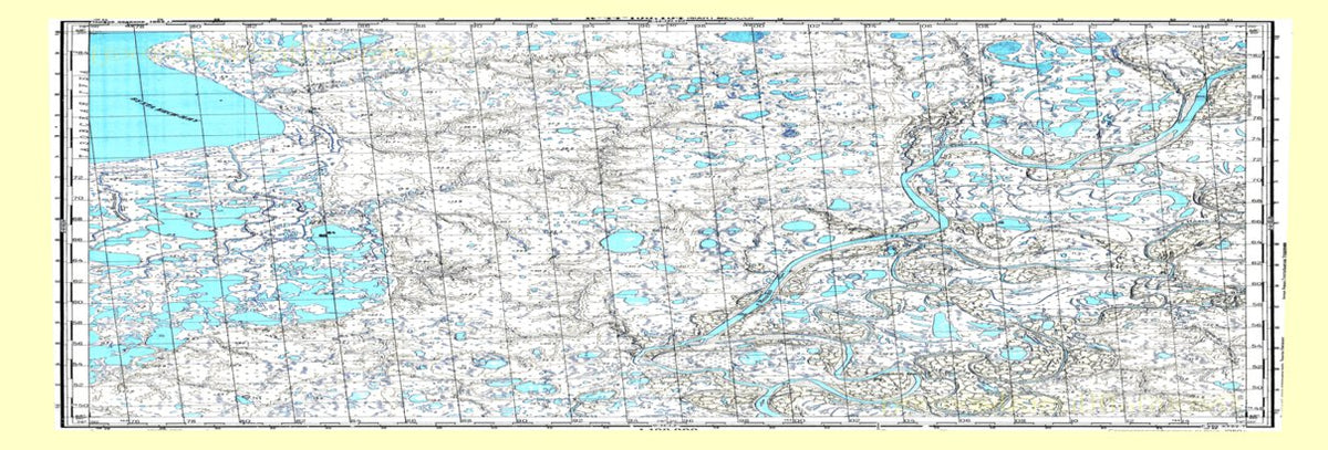 Soviet Genshtab Map - r44-133/134 - Russia by Avenza Systems Inc ...