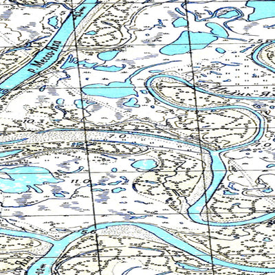 Avenza Systems Inc. Soviet Genshtab map - r44-133/134 - Russia digital map