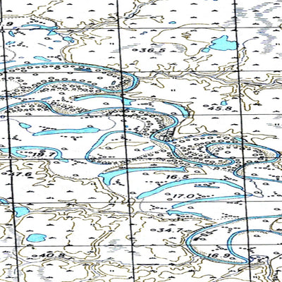 Avenza Systems Inc. Soviet Genshtab map - r44-135/136 - Russia digital map