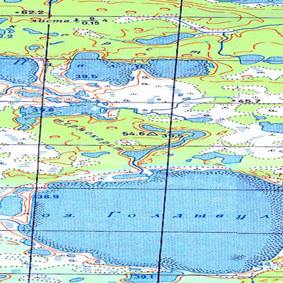 Avenza Systems Inc. Soviet Genshtab map - r46-045/046 - Russia digital map