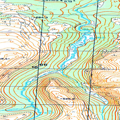 Avenza Systems Inc. Soviet Genshtab map - r46-057/058 - Russia digital map