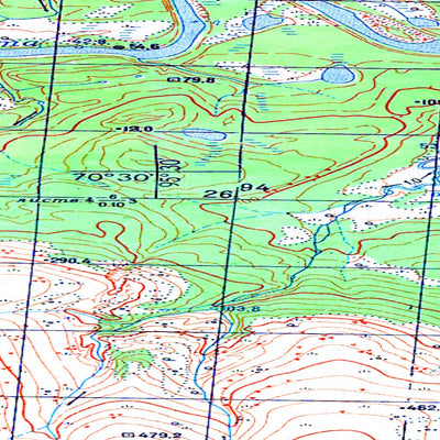 Avenza Systems Inc. Soviet Genshtab map - r46-059/060 - Russia digital map