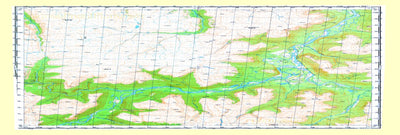 Avenza Systems Inc. Soviet Genshtab map - r46-071/072 - Russia digital map