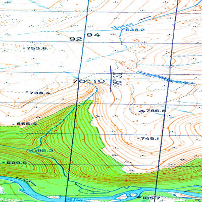 Avenza Systems Inc. Soviet Genshtab map - r46-071/072 - Russia digital map