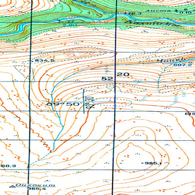 Avenza Systems Inc. Soviet Genshtab map - r46-079/080 - Russia digital map