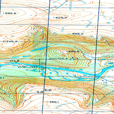 Avenza Systems Inc. Soviet Genshtab map - r46-081/082 - Russia digital map