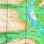 Avenza Systems Inc. Soviet Genshtab map - r46-091/092 - Russia digital map