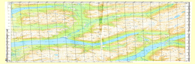 Avenza Systems Inc. Soviet Genshtab map - r46-111/112 - Russia digital map