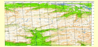 Avenza Systems Inc. Soviet Genshtab map - r46-121/122 - Russia digital map