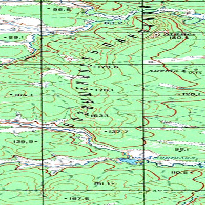 Avenza Systems Inc. Soviet Genshtab map - r49-017/018 - Russia digital map