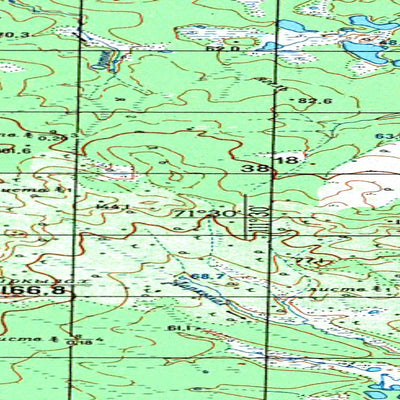Avenza Systems Inc. Soviet Genshtab map - r49-019/020 - Russia digital map