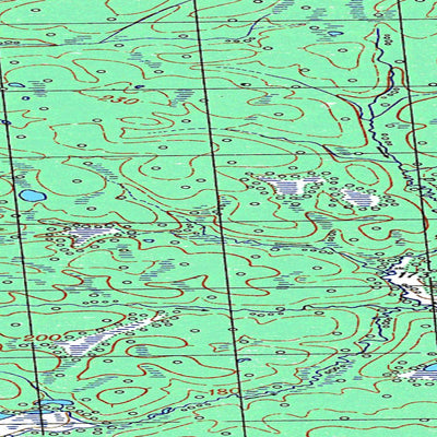 Avenza Systems Inc. Soviet Genshtab map - r50-037/038 - Russia digital map