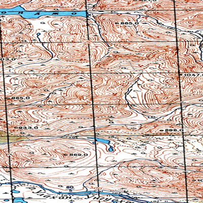 Avenza Systems Inc. Soviet Genshtab map - r52-099/100 - Russia digital map