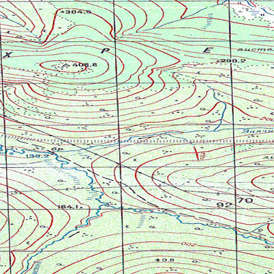 Avenza Systems Inc. Soviet Genshtab map - r58-125/126 - Russia digital map