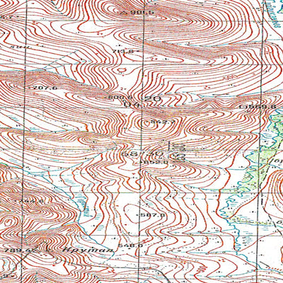 Avenza Systems Inc. Soviet Genshtab map - r58-127/128 - Russia digital map
