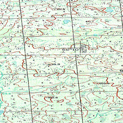 Avenza Systems Inc. Soviet Genshtab map - r58-133/134 - Russia digital map