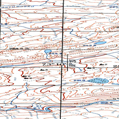 Avenza Systems Inc. Soviet Genshtab map - s44-103/104 - Russia digital map