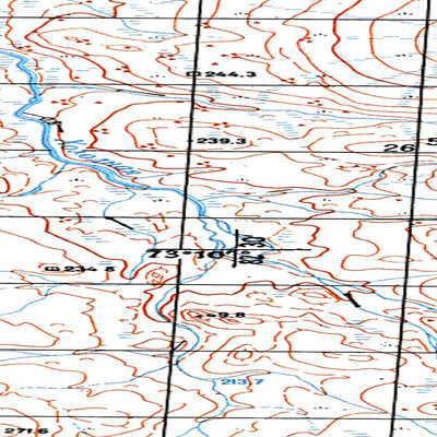 Avenza Systems Inc. Soviet Genshtab map - s44-105/106 - Russia digital map