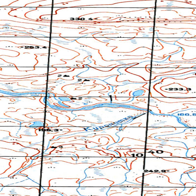 Avenza Systems Inc. Soviet Genshtab map - s44-105/106 - Russia digital map