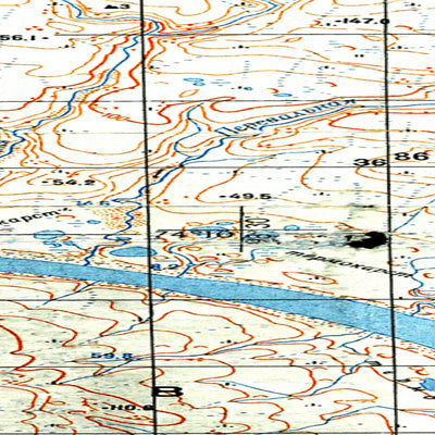 Avenza Systems Inc. Soviet Genshtab map - s47-065/066--(1977) - Russia digital map