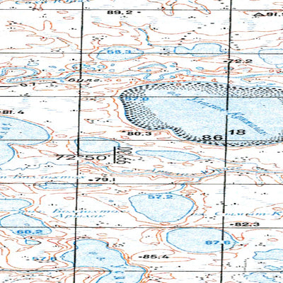 Avenza Systems Inc. Soviet Genshtab map - s47-115/116 - Russia digital map