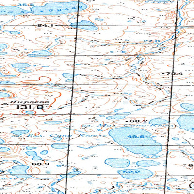 Avenza Systems Inc. Soviet Genshtab map - s47-129/130 - Russia digital map