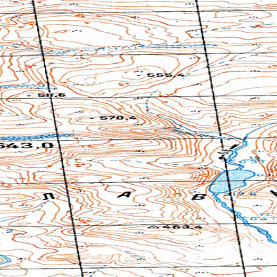 Avenza Systems Inc. Soviet Genshtab map - s48-037/038 - Russia digital map