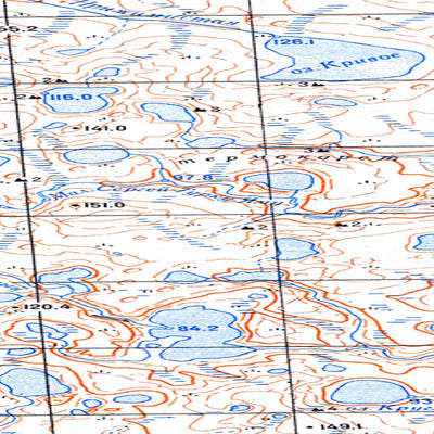 Avenza Systems Inc. Soviet Genshtab map - s48-063/064 - Russia digital map