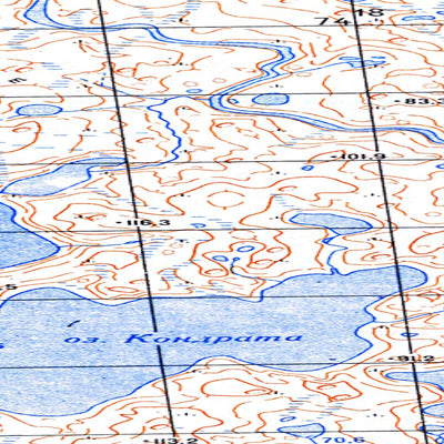 Avenza Systems Inc. Soviet Genshtab map - s49-049/050 - Russia digital map