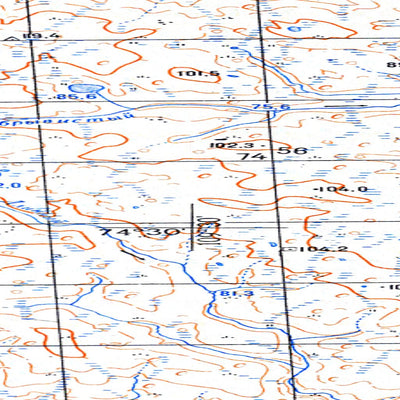 Avenza Systems Inc. Soviet Genshtab map - s49-051/052 - Russia digital map