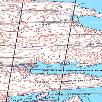 Avenza Systems Inc. Soviet Genshtab map - t48-117/118/119/120 - Russia digital map