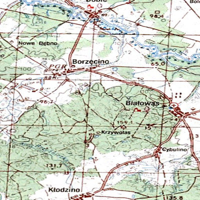 Avenza Systems Inc. Soviet Genshtab - n33-081--(1995) - Poland digital map
