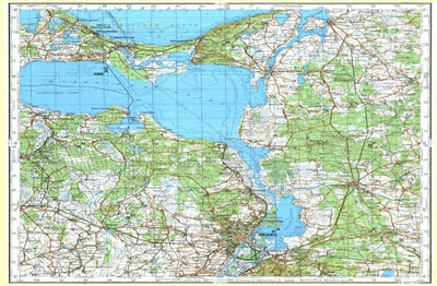 Avenza Systems Inc. Soviet Genshtab - n33-21 - Poland digital map