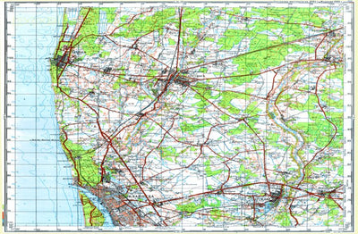 Avenza Systems Inc. Soviet Genshtab - n34-007 - Lithuania digital map