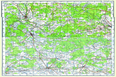 Avenza Systems Inc. Soviet Genshtab - n34-020 - Lithuania digital map