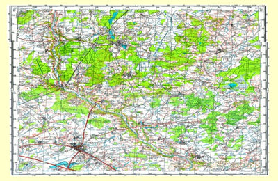 Avenza Systems Inc. Soviet Genshtab - n34-023 - Lithuania digital map