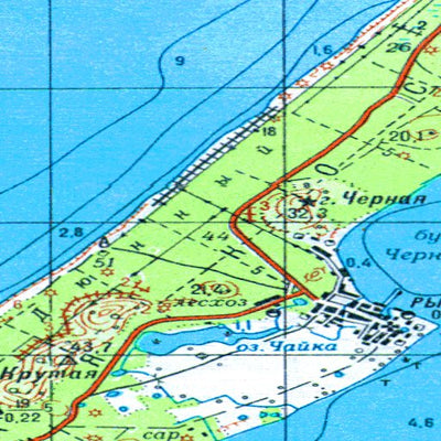 Avenza Systems Inc. Soviet Genshtab - n34-030 - Russia digital map