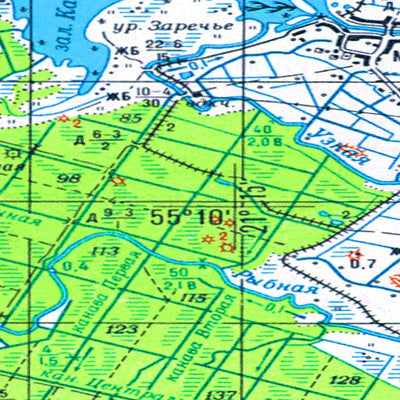 Avenza Systems Inc. Soviet Genshtab - n34-031 - Russia digital map