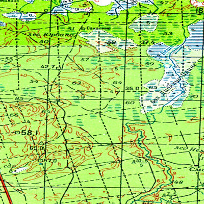 Avenza Systems Inc. Soviet Genshtab - n34-033 - Russia digital map