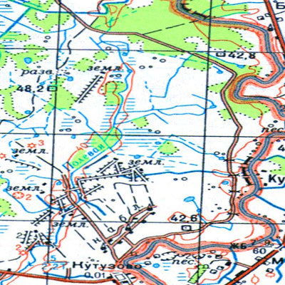 Avenza Systems Inc. Soviet Genshtab - n34-046 - Russia digital map