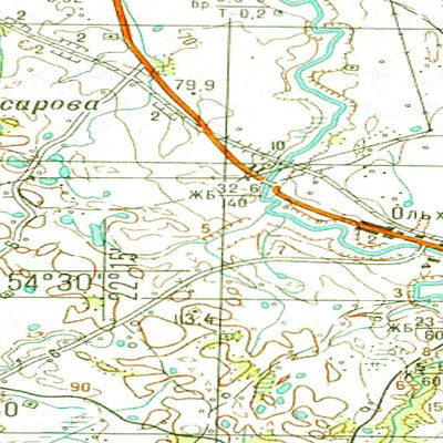 Avenza Systems Inc. Soviet Genshtab - n34-057 - Russia digital map