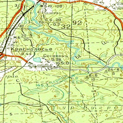 Avenza Systems Inc. Soviet Genshtab - n34-057 - Russia digital map