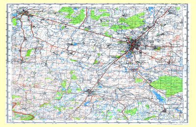 Avenza Systems Inc. Soviet Genshtab - n34-059 - Poland digital map