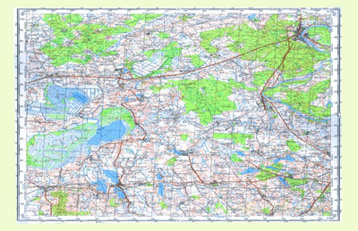 Avenza Systems Inc. Soviet Genshtab - n34-060 - Lithuania digital map
