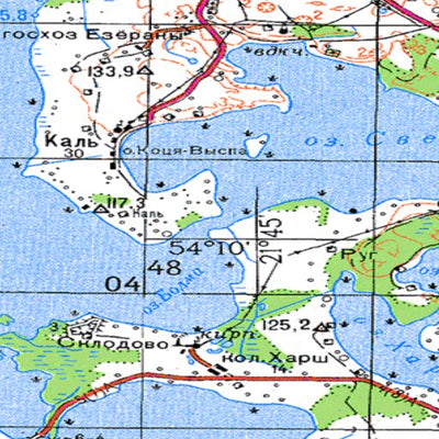 Avenza Systems Inc. Soviet Genshtab - n34-068 - Russia digital map
