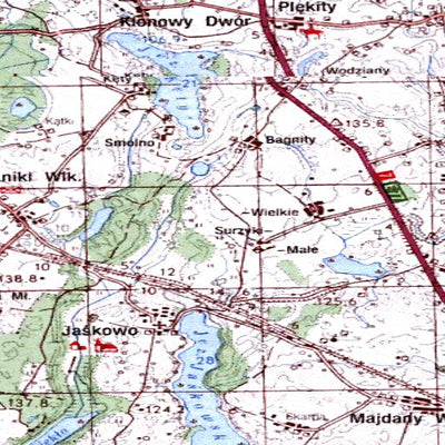 Avenza Systems Inc. Soviet Genshtab - n34-076--(1995) - Poland digital map