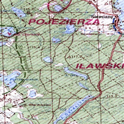 Avenza Systems Inc. Soviet Genshtab - n34-076--(1995) - Poland digital map